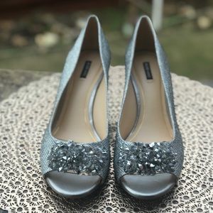 Alex Marie 10M Silver Sandals